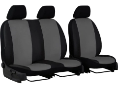 Pokrowce samochodowe, Pokrowce uniwersalne skórzane w kolorze szary,.