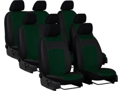 Pokrowce samochodowe do Peugeot Expert III 8m (2017-...). Pokrowce miarowe skórzane w kolorze zielony, pasują do Peugeot Expert III 8m (2017-...).