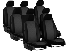 Pokrowce samochodowe do Peugeot Traveller 8m (2016-...). Pokrowce miarowe skórzane w kolorze K-5 (szary), pasują do Peugeot Traveller 8m (2016-...).