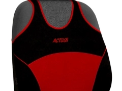 Koszulki samochodowe, Koszulki na siedzenia welurowe, materiałowe w kolorze czerwony (wzór B),.