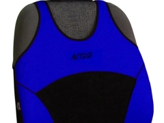 Koszulki samochodowe, Koszulki na siedzenia welurowe, materiałowe w kolorze niebieski (wzór A),.