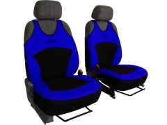 Koszulki samochodowe, Koszulki na siedzenia welurowe, materiałowe w kolorze niebieski (wzór A),.