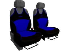 Koszulki samochodowe, Koszulki na siedzenia welurowe, materiałowe w kolorze niebieski (wzór B),.