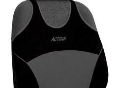 Koszulki samochodowe, Koszulki na siedzenia welurowe, materiałowe w kolorze szary (wzór B),.