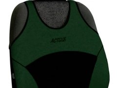 Koszulki samochodowe, Koszulki na siedzenia welurowe, materiałowe w kolorze zielony (wzór A),.