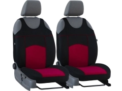 Koszulki samochodowe, Koszulki na siedzenia welurowe w kolorze bordowy,.