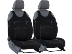 Koszulki samochodowe, Koszulki na siedzenia welurowe w kolorze czarny,.
