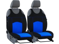 Koszulki samochodowe, Koszulki na siedzenia welurowe w kolorze niebieski,.