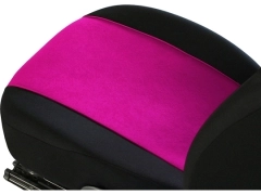 Koszulki samochodowe, Koszulki na siedzenia welurowe w kolorze różowy,.