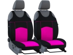 Koszulki samochodowe, Koszulki na siedzenia welurowe w kolorze różowy,.