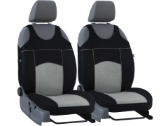 Koszulki samochodowe, Koszulki na siedzenia welurowe w kolorze szary,.