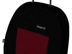 Pokrowce samochodowe, Pokrowce uniwersalne welurowe w kolorze bordowy,.