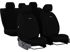 Pokrowce samochodowe, Pokrowce uniwersalne welurowe w kolorze czarny,.
