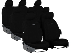 Pokrowce samochodowe do Peugeot Expert III 8m (2017-...). Pokrowce miarowe welurowe w kolorze czarny, pasują do Peugeot Expert III 8m (2017-...).