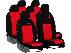 Pokrowce samochodowe do Toyota Prius III Plus 7m (2013-2016). Pokrowce miarowe welurowe w kolorze czerwony, pasują do Toyota Prius III Plus 7m (2013-2016).