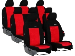 Pokrowce samochodowe do Peugeot Expert III 8m (2017-...). Pokrowce miarowe welurowe w kolorze czerwony, pasują do Peugeot Expert III 8m (2017-...).