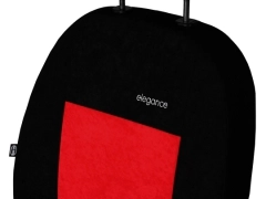 Pokrowce samochodowe, Pokrowce uniwersalne welurowe w kolorze czerwony,.