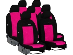 Pokrowce samochodowe do Toyota Prius III Plus 7m (2013-2016). Pokrowce miarowe welurowe w kolorze różowy, pasują do Toyota Prius III Plus 7m (2013-2016).