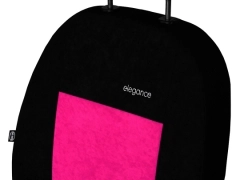 Pokrowce samochodowe, Pokrowce uniwersalne welurowe w kolorze różowy,.