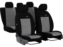 Pokrowce samochodowe, Pokrowce uniwersalne welurowe w kolorze szary,.