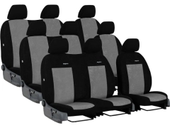 Pokrowce samochodowe do Renault Trafic 9m Spaceclass (2021-...). Pokrowce miarowe welurowe w kolorze szary, pasują do Renault Trafic 9m Spaceclass (2021-...).