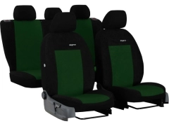 Pokrowce samochodowe, Pokrowce uniwersalne welurowe w kolorze zielony,.