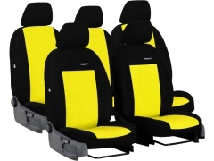 Pokrowce samochodowe do Opel Vivaro C (III) 5m (2019-...). Pokrowce miarowe welurowe w kolorze żółty, pasują do Opel Vivaro C (III) 5m (2019-...).