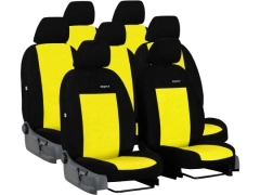 Pokrowce samochodowe do Toyota Prius III Plus 7m (2013-2016). Pokrowce miarowe welurowe w kolorze żółty, pasują do Toyota Prius III Plus 7m (2013-2016).