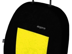 Pokrowce samochodowe, Pokrowce uniwersalne welurowe w kolorze żółty,.