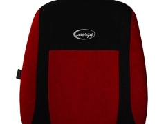 Pokrowce samochodowe, Pokrowce uniwersalne welurowe, materiałowe w kolorze bordowy,.