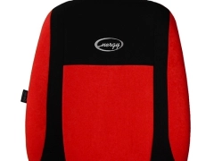 Pokrowce samochodowe, Pokrowce uniwersalne welurowe, materiałowe w kolorze czerwony,.