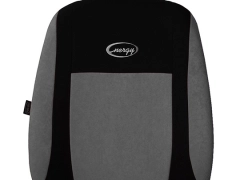 Pokrowce samochodowe, Pokrowce uniwersalne welurowe, materiałowe w kolorze szary,.