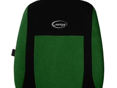 Pokrowce samochodowe, Pokrowce uniwersalne welurowe, materiałowe w kolorze zielony,.